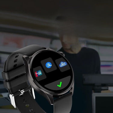 Smart Watch: Heart Rate & Blood Pressure Monitor - InspiredGrabs.com